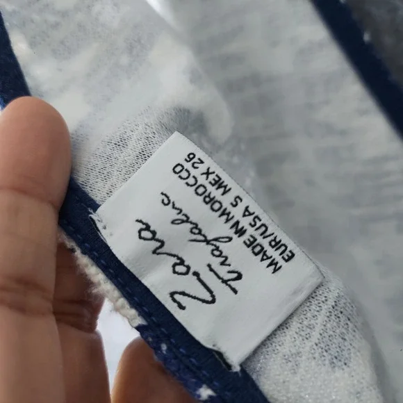 Zara Trafaluc Romper S Deep V Neck Sleeveless‎ Knit Pinafore Mod Retro Hippie - Picture 8 of 9